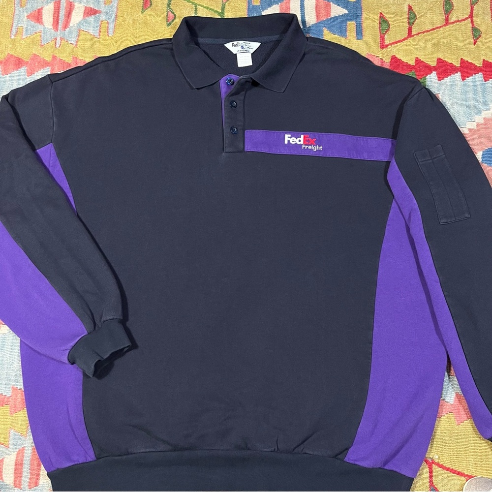 FedEx Freight Stan Herman Long Sleeve Pullover Sweater Men’s XXL
